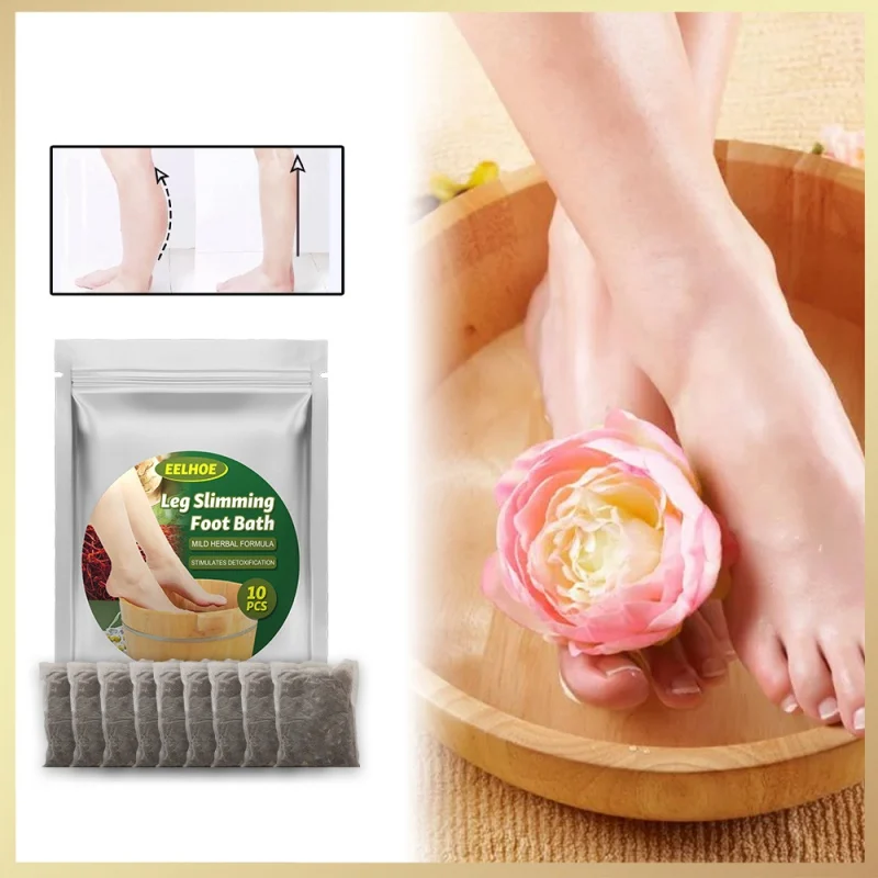 

20Pcs Wormwood Ginger Foot Bath Soak Relieve Muscles Body Shape Lymphatic Drainage Slimming Detoxification Stress Relax Health