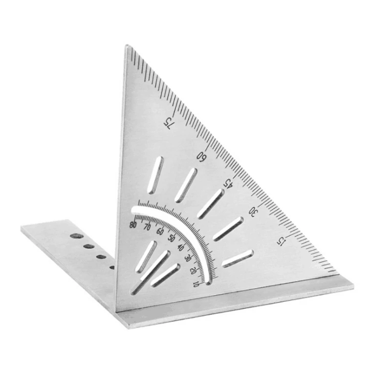 

Stainless Steel Square Ruler Standard Ruler for Woodworking Measure