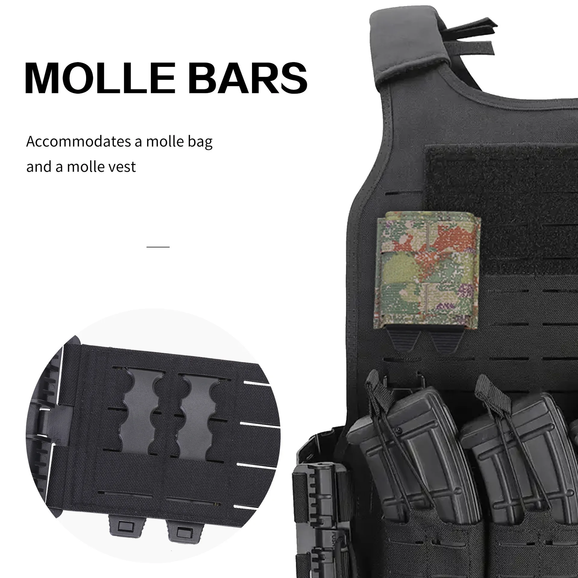 Tactical Nylon Quick Release Clip for Outdoor Hunting Accessories