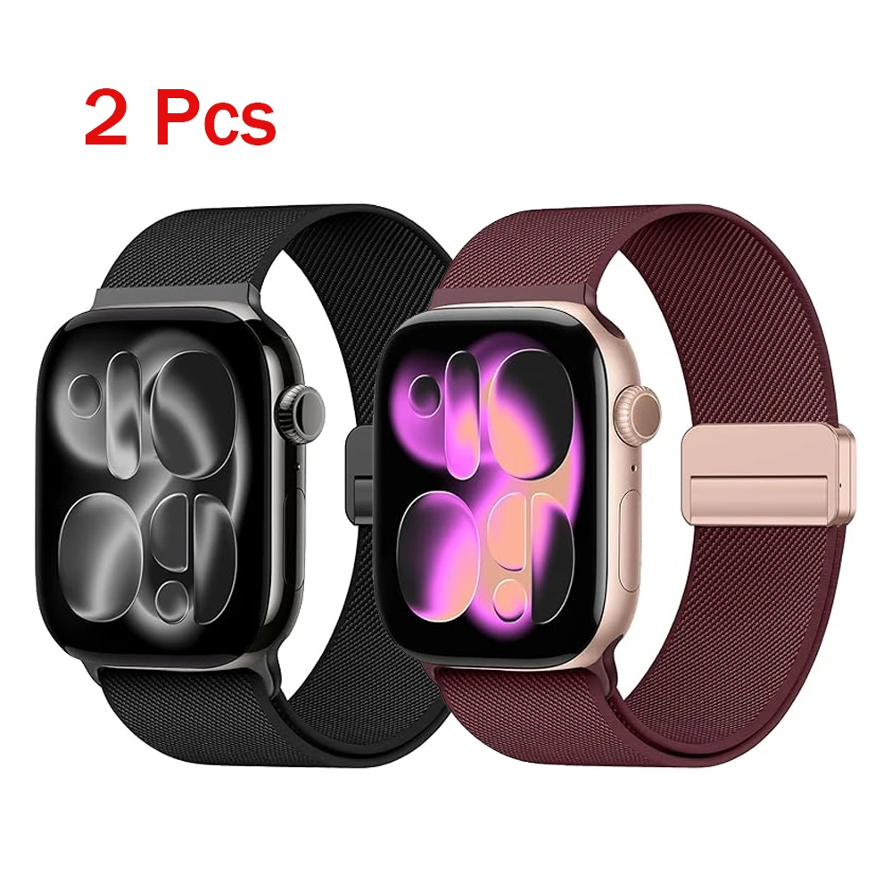 Magnetic Nylon Bracelet Strap
