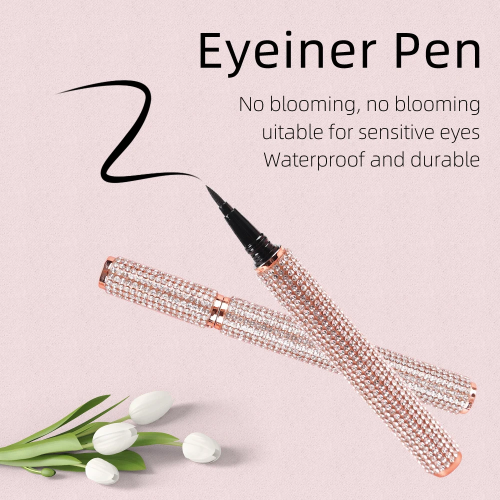 Eyeliner Pen Waterproof Sweat Proof Self Adhesive Pen Glue