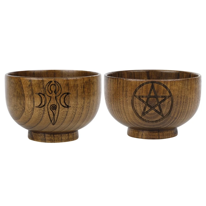 Altar tigela artesanal tigelas ritual utensílios de mesa cerimônia lua adivinhação astrológica ferramenta jogo de tabuleiro bruxaria prop 87hb