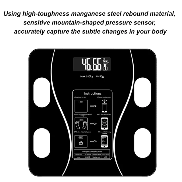 Intelligent Electronic Body Scale  Intelligent Body Weight Scale - Smart  Weighing - Aliexpress