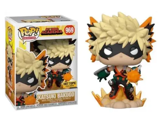 Funko Pop My Hero Academia Katsuki Bakugo 969# Vinyl Action Figure Collection Models Toys For Kids