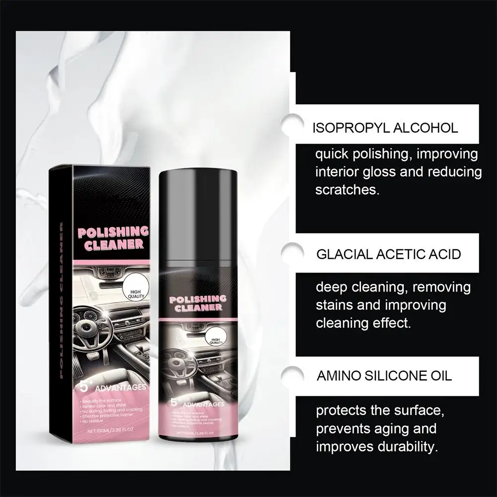 Car Interior Protective Cleaner Spray 100ml