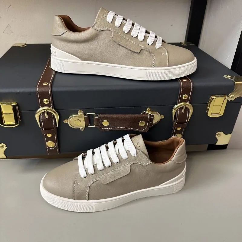 

Лидер продаж 2024, повседневная мужская обувь, удобная мужская обувь из искусственной кожи, модная мужская прогулочная обувь