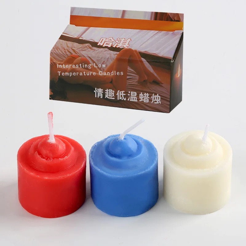 Sexy Low Temperature Candles Alternative Game Three Candles Flirting Wax Drip Adult Supplies Sex Sex Shop Massage Candle