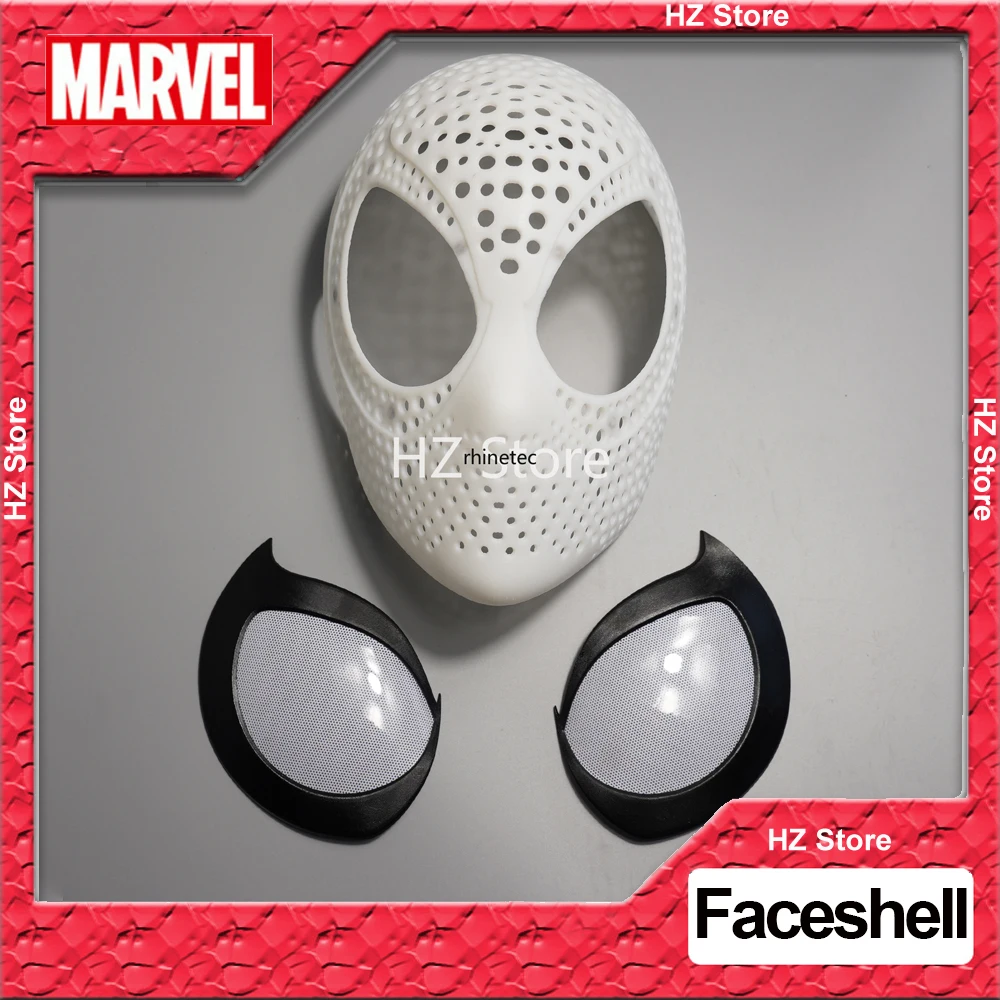Marvel Diy Faceshell & Eyes For Ultimate Spider-Man 1:1 3D Handmade Halloween Cosplay Spiderman Mask Accessori Regalo Di Compleanno