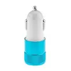 

2 1A 1A Alloy 2 USB Ports Universal Intelligent Charging Dual USB Car Charger for iPhone for Android Mobile Phone