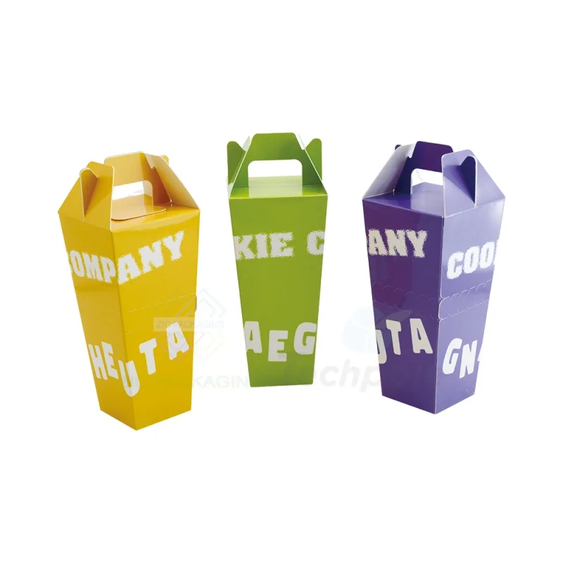 

Customized productDisposable Custom Color Cone Box for Mini Pizza Food Grade Paper Take Away Pizza Cone Box