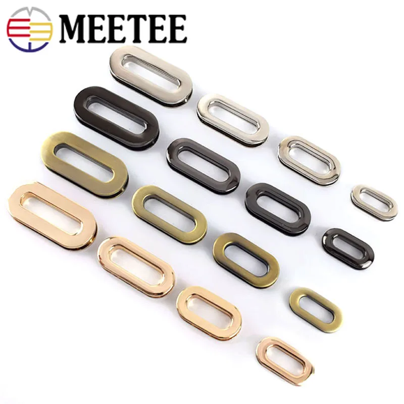 Meetee 50/100Pcs Non-slip Metal Zipper Stopper End Locks for 3# 5