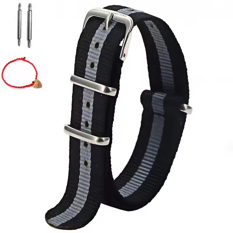 Durable Nylon Watch Band Replacement Strap