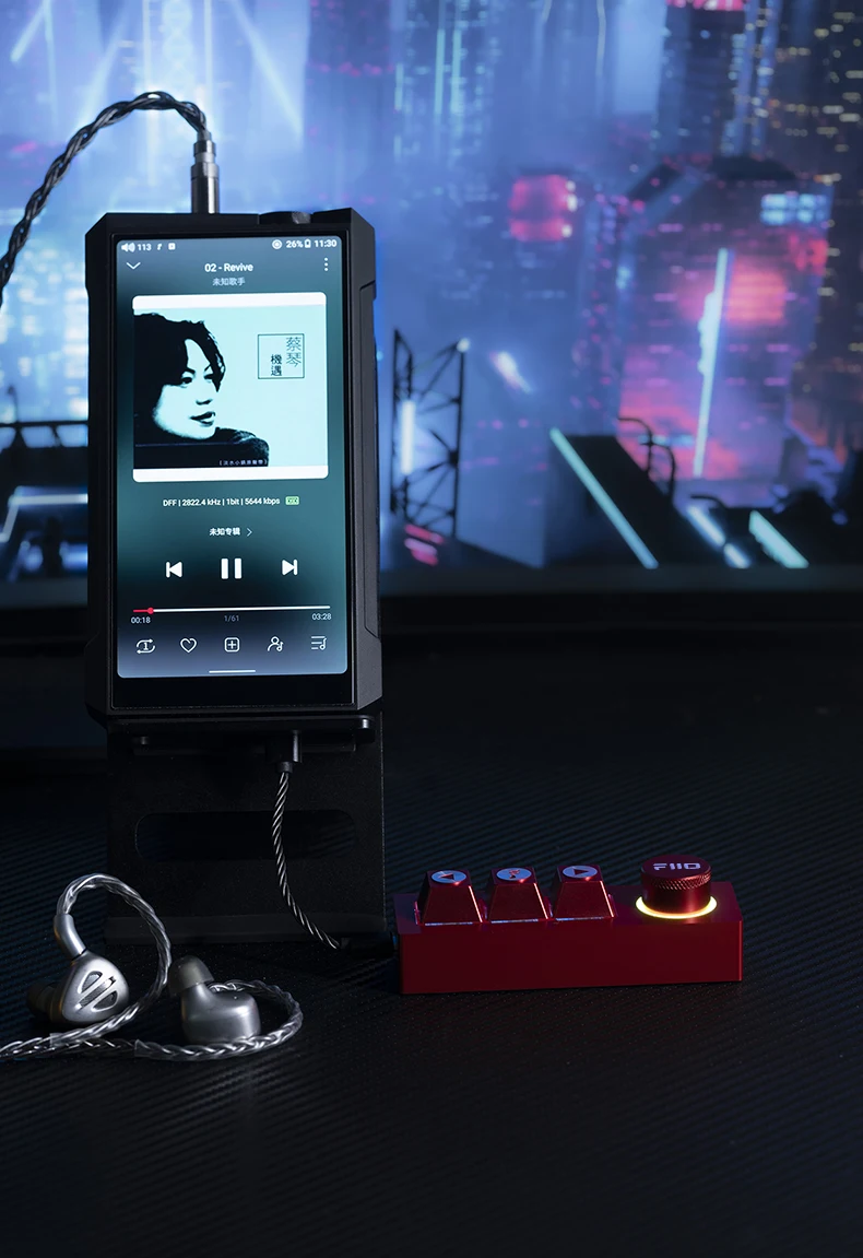 Fiio Kb1 Mechanical Music Remote Keyboard Remote Control AliExpress