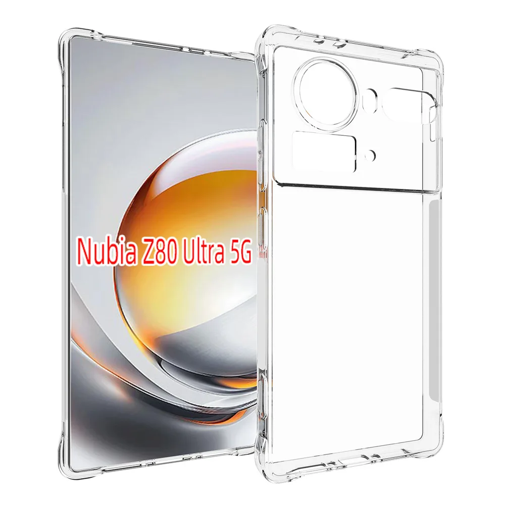 Air Cushion Shockproof Clear Silicone TPU Back Cover Soft Case