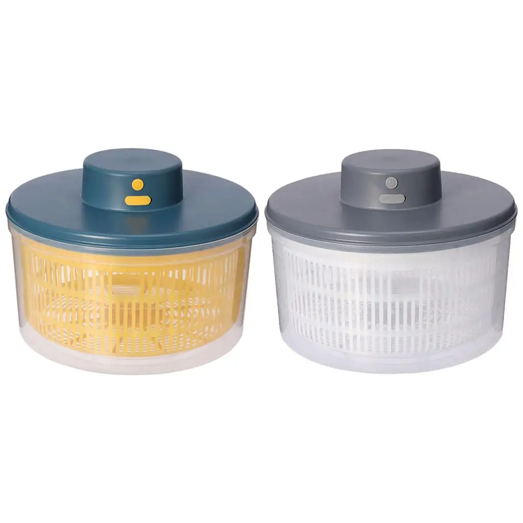 Electric Salad Spinner Vegetable Dryer Fruit Kitchen Tools
