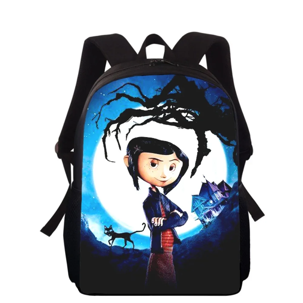 Coraline the Secret Door 3D Print Kids Backpack Primary School Bags for Boys Girls Back Pack Students School Book Bags 1