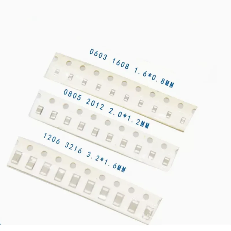 0603 0805 1206 SMD Ceramic Capacitor 25V 50V 1UF/2.2UF/3.3UF/4.7UF/10UF/22UF/47UF 105 106 Nonpolar Capacitance 100pcs ceramic capacitor smd capacitor
