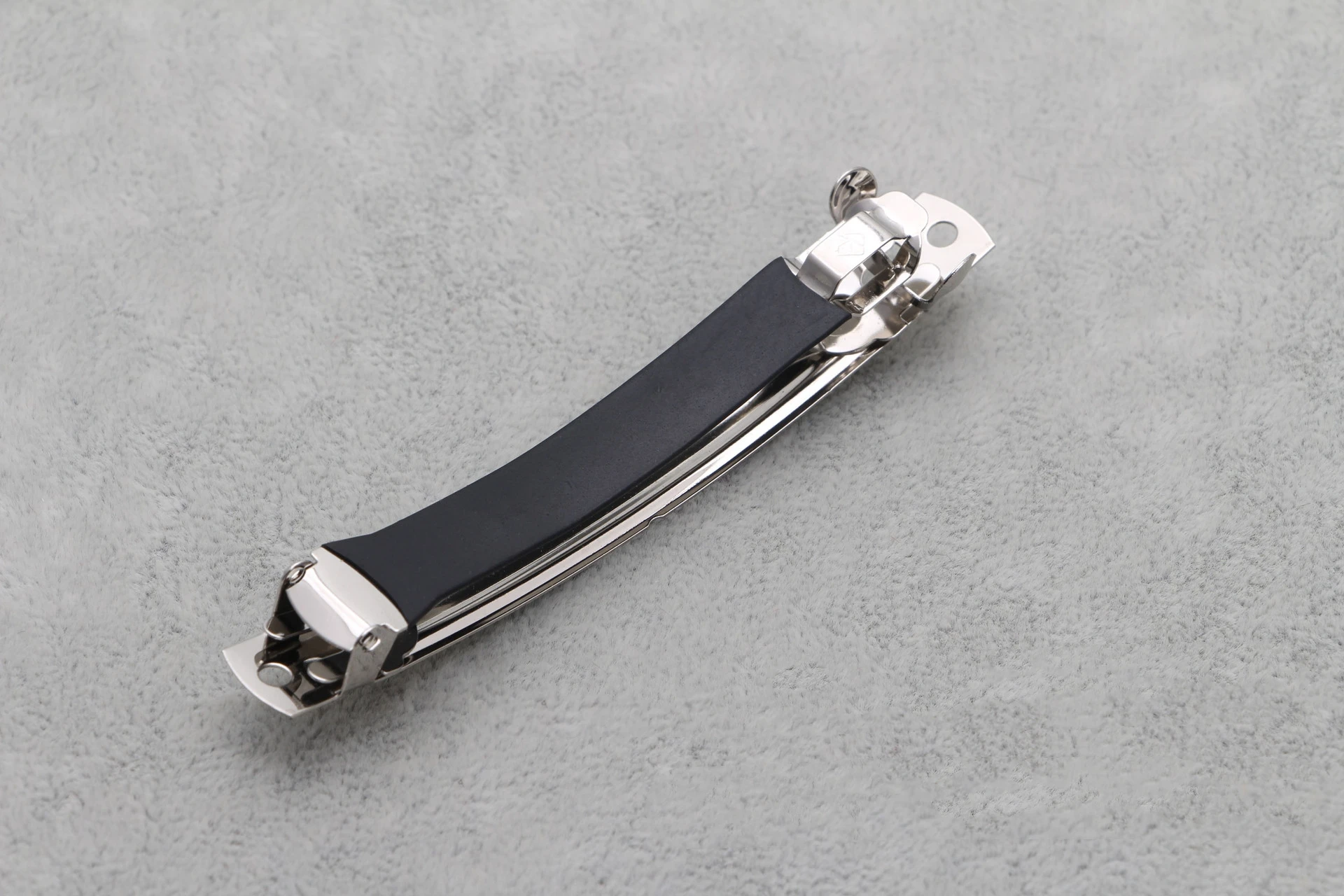 10 stücke schwarze Lederbezug Snap leere Haars pangen Französisch Haars pange Alligator für DIY Clip Handwerk Bögen Schmuck Herstellung Zubehör – Detail 1