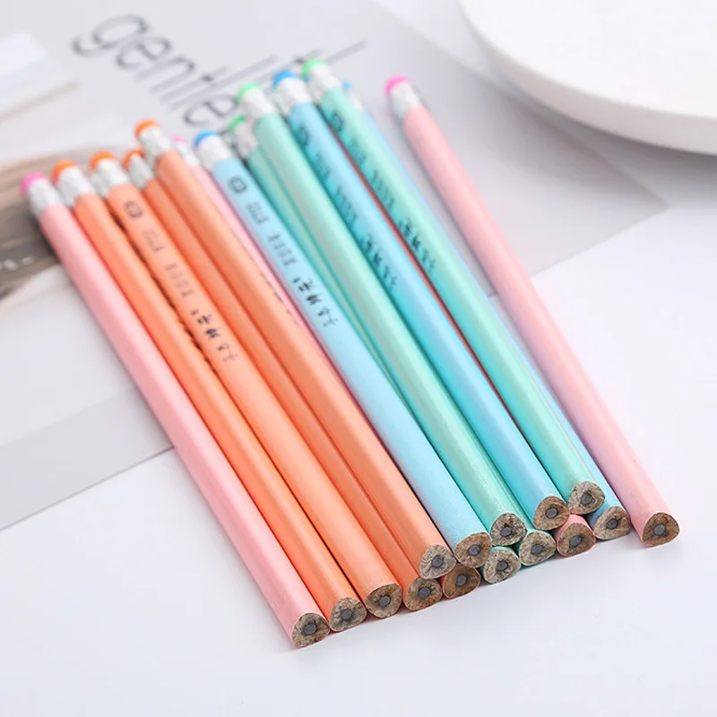 Drawing pencils Writing stationery 20 Piece Creative Aron Color HB Pencil Office School Stationery