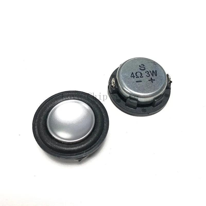 Mini Plug Speaker Mini Speaker 2Pcs 1 Inch Mini Sound Speaker 28MM 4 Ohms 8 Ohm 3W Full Range Audio Speaker Neodymium Loudspeaker DIY Home Theater