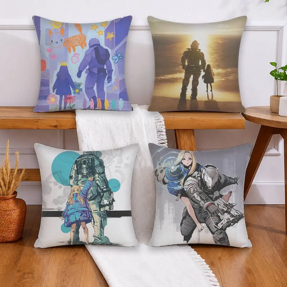 Pragmata Decorative Pillow Cover for Home and Office Decor