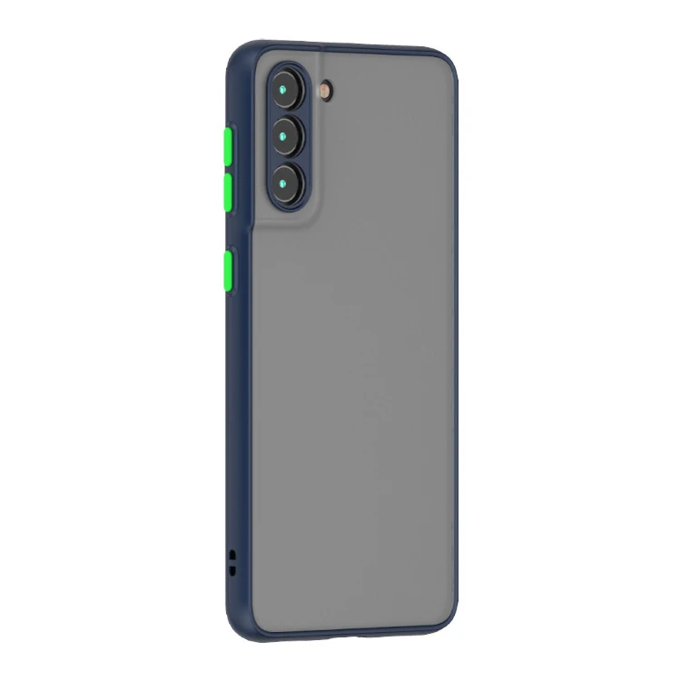Luxury Skin Feel Armor Shockproof Hard Phone Case - Premium Protective Cover