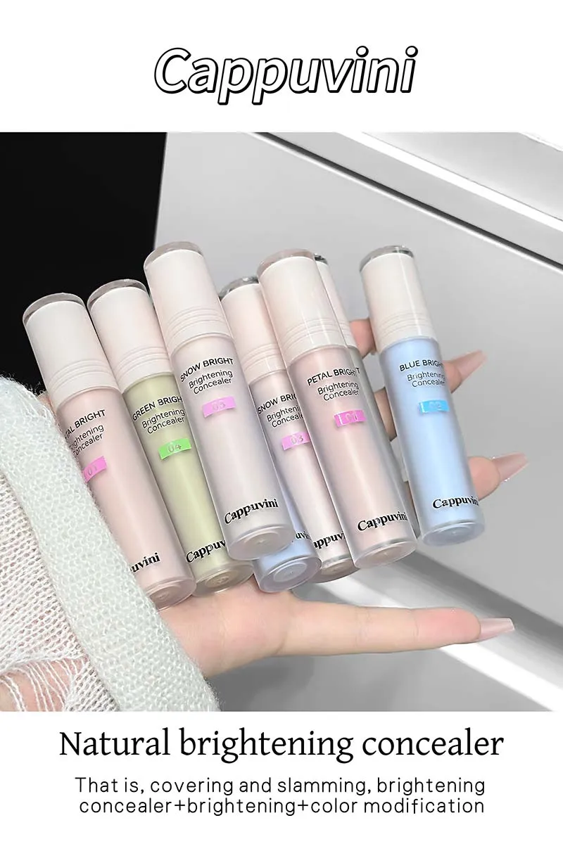 Description Picture 3 of itemLiquid Brighten Concealer Stick Face Shadow Matte Powder Highlight Contour 3D Nose Shadow Cover Spots Dark Circles Makeup
