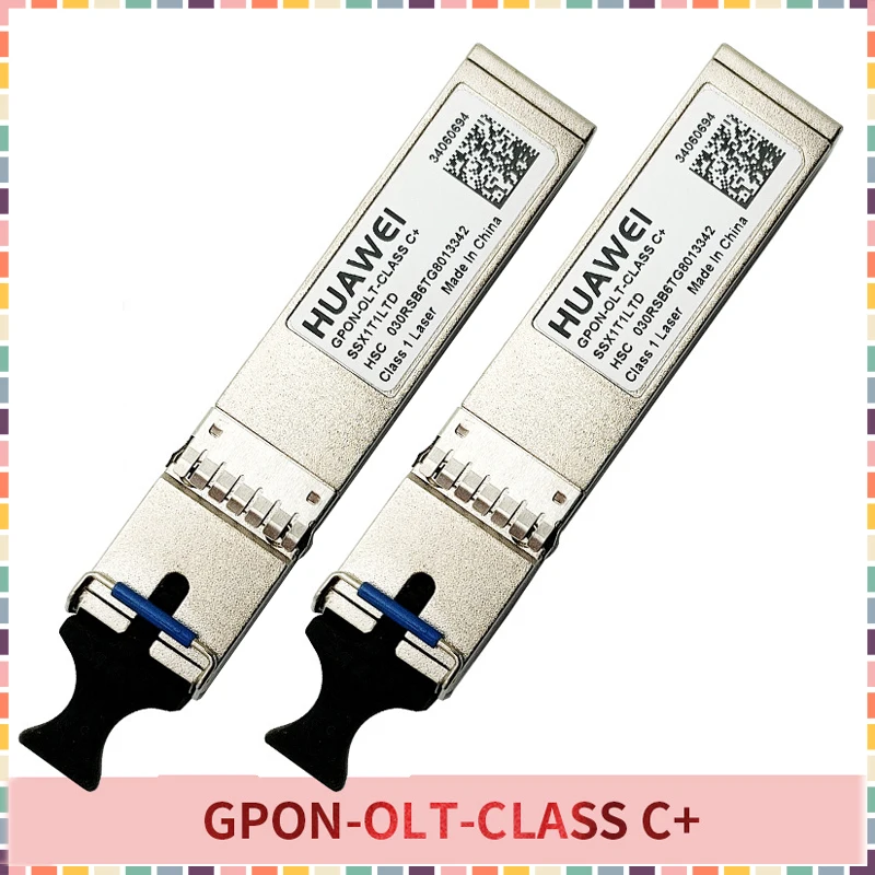 100% New Class C+C++SFP Module XPON GPON C++Olt SC Connector SFP Transceiver Module Compatible Gigabit RJ45 SFP Module 1000Mbps