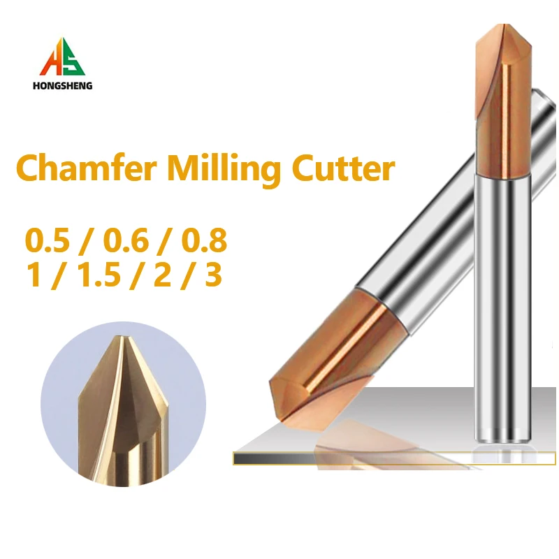 Chamfer Milling Cutter Carbide Corner Countersink Chamfering Mill