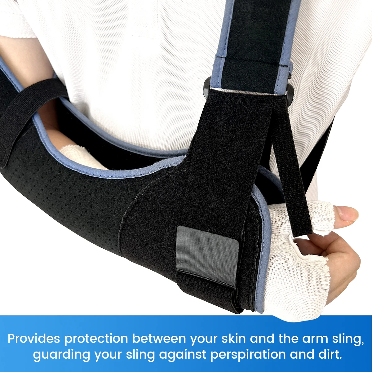 Elastic Wrist Liner Stockinette for Skin Protection Reduce Friction and Breathable Hand Socks for Splint 10PCS VELPEAU