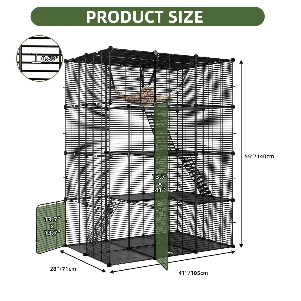 4 Tier Ferret Cage 2