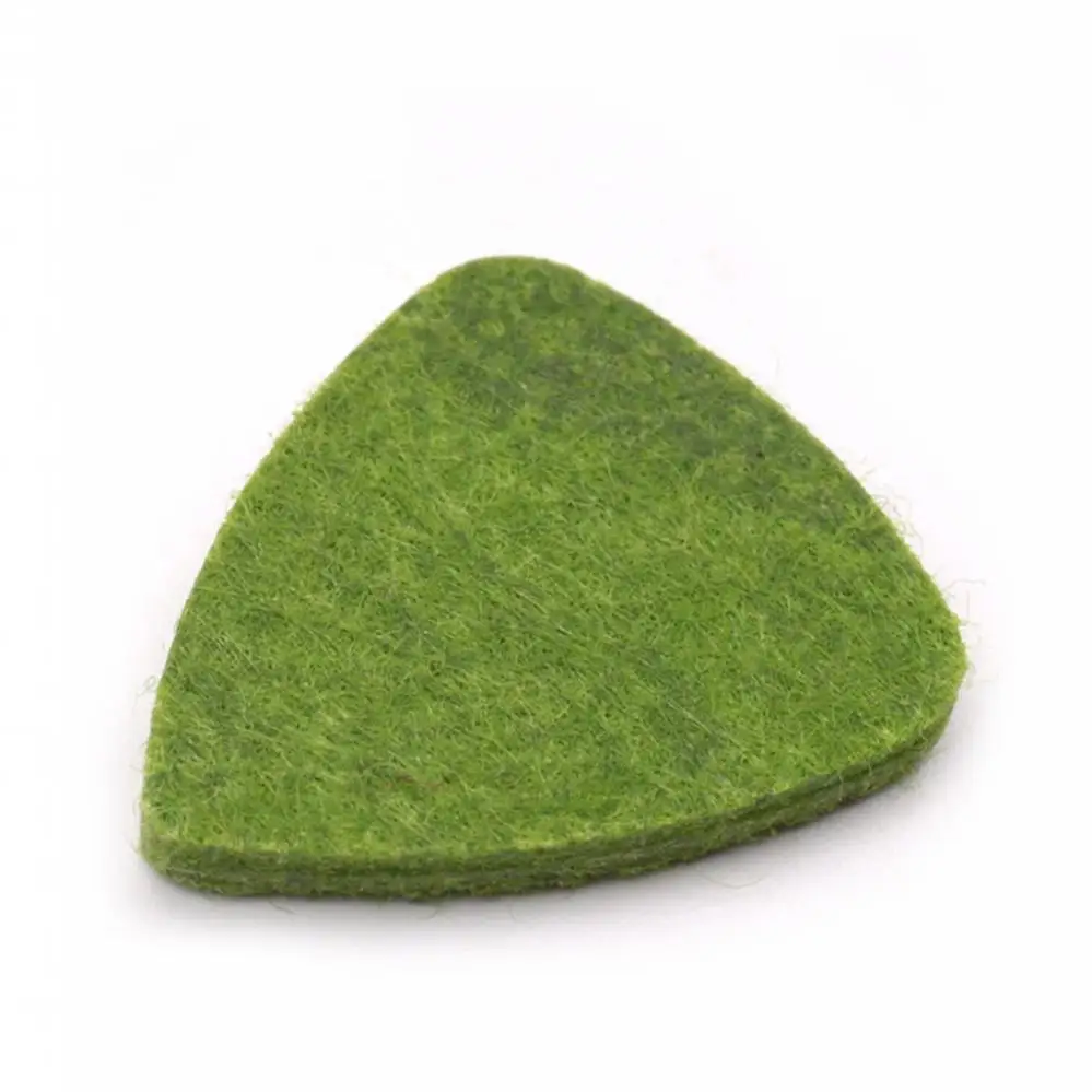 6pcs/set Multiple Colors Felt Ukulele Special Pick, Cute Thumb Dedicated Pick 6 Colors Mini Guitar Picks