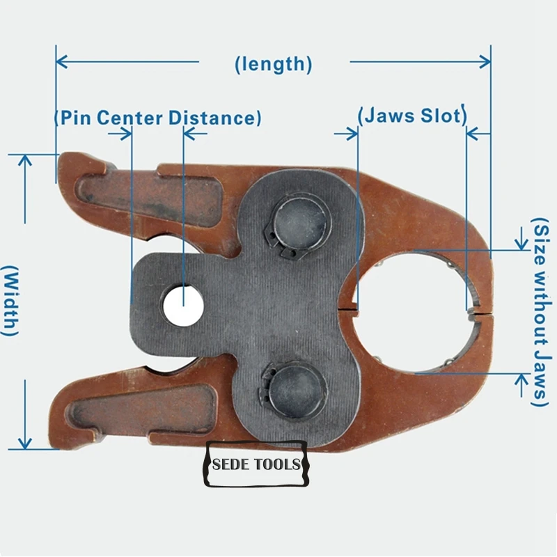

Universal Jaws for Pex Pipe Pressing Crimping Tools,Not suit REMS MINI