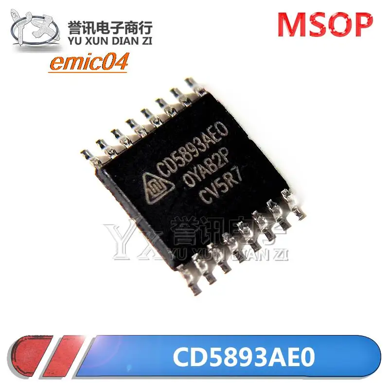 

5pieces Original Stock CD5893A CD5893AEO CD5893AE0 TSSOP16