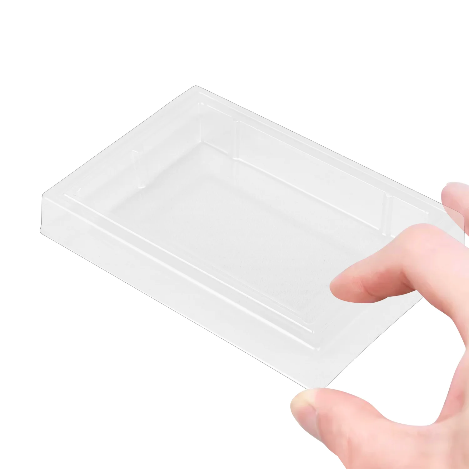 Clear Inlay Plástico Inserir Bandeja Interna para Nintendo Famicom Jogos Substituição Display Case fc - Image 2