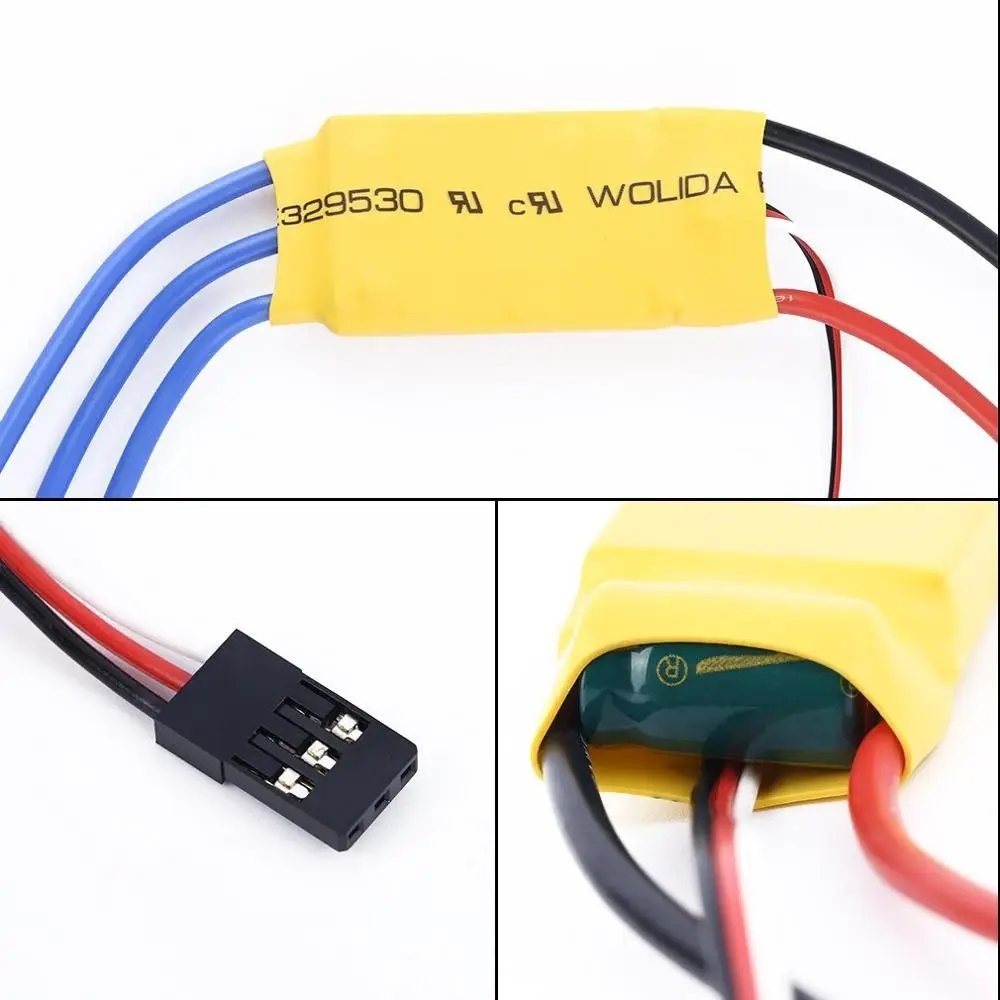 

30A/40A ESC Brushless Motor RC Parts Helicopter Boat RC ESC Banana Head T Plug XT60 Speed Controller FPV F450 Quadcopter Drone