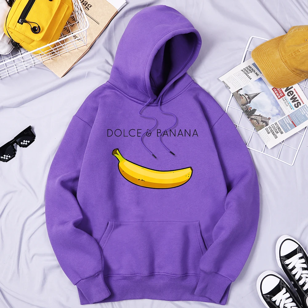 

Funny Dolce&Banana Male Tracksuit Classic Street Streetwears Simplicity Large Size Tracksuit Quality Oversized Male Clothing