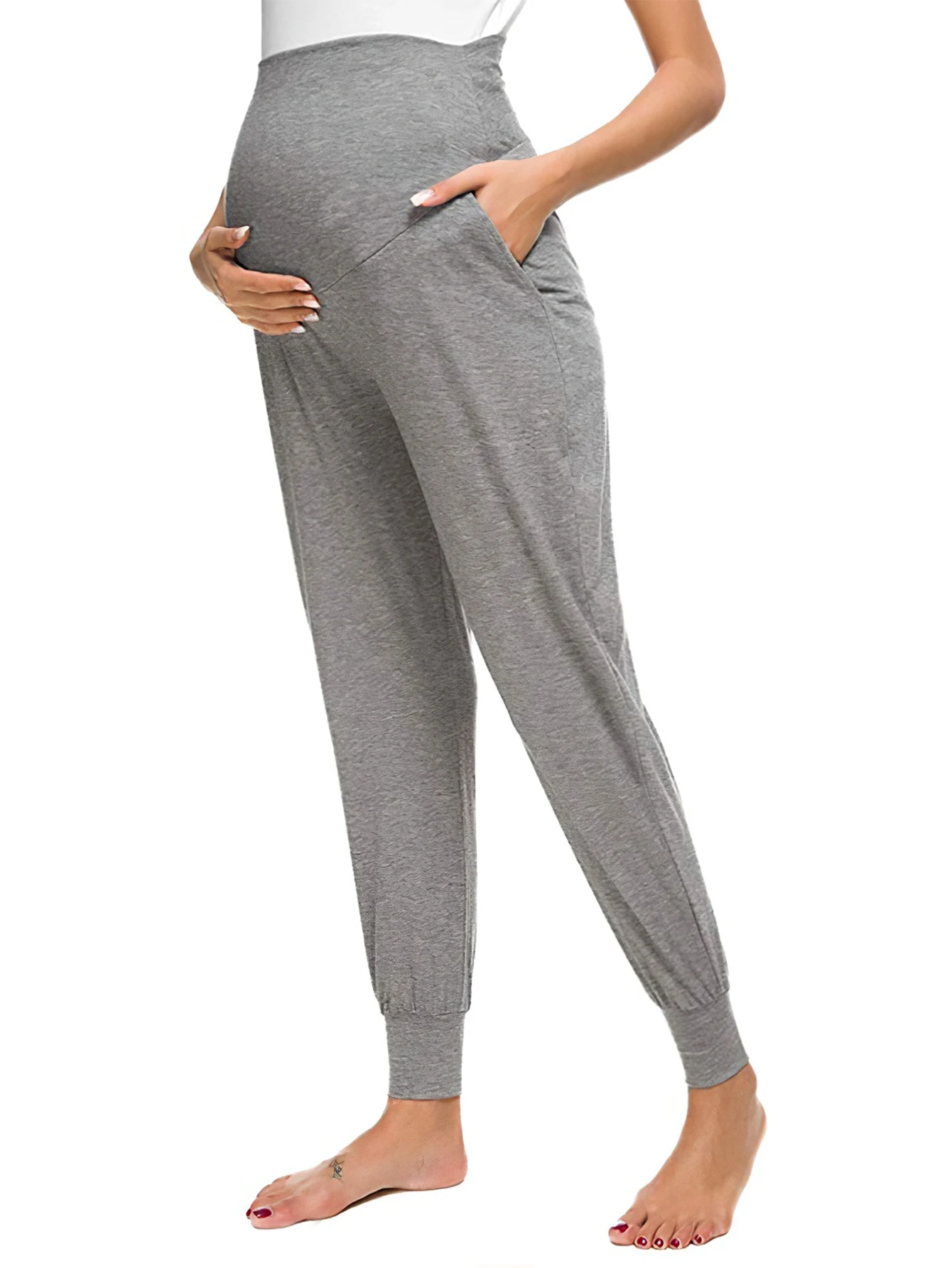Women's Pregnant Women's Pants Yoga Sports Pants Cross border Yoga Women Europe and America