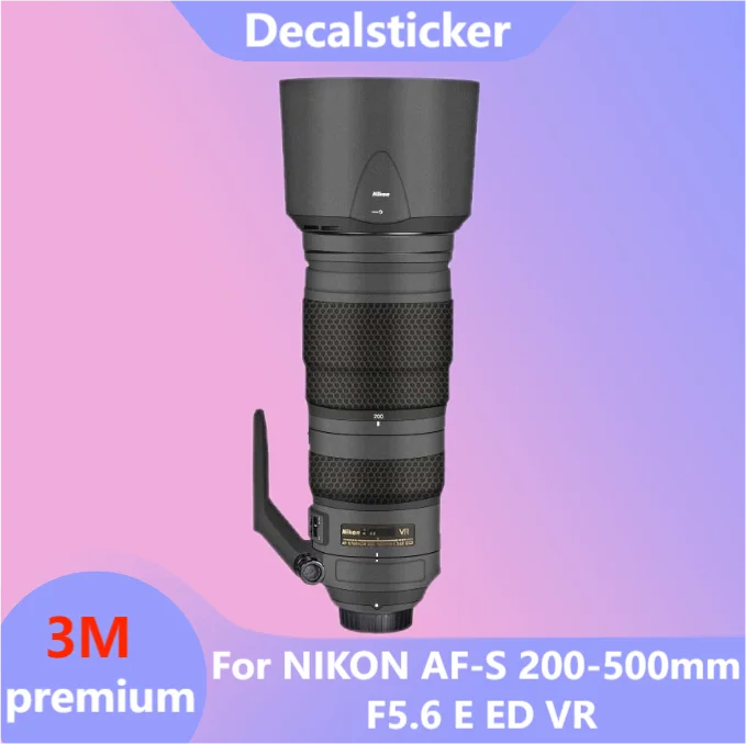 

For NIKON AF-S 200-500mm F5.6 E ED VR Lens Sticker Protective Skin Decal Vinyl Wrap Film Anti-Scratch Protector Coat
