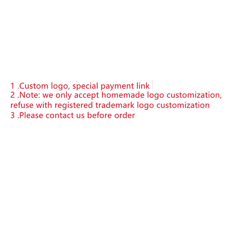 

Custom Logo Fee Exclusive Links（Please Read Carefully The Details Before Place An Order）