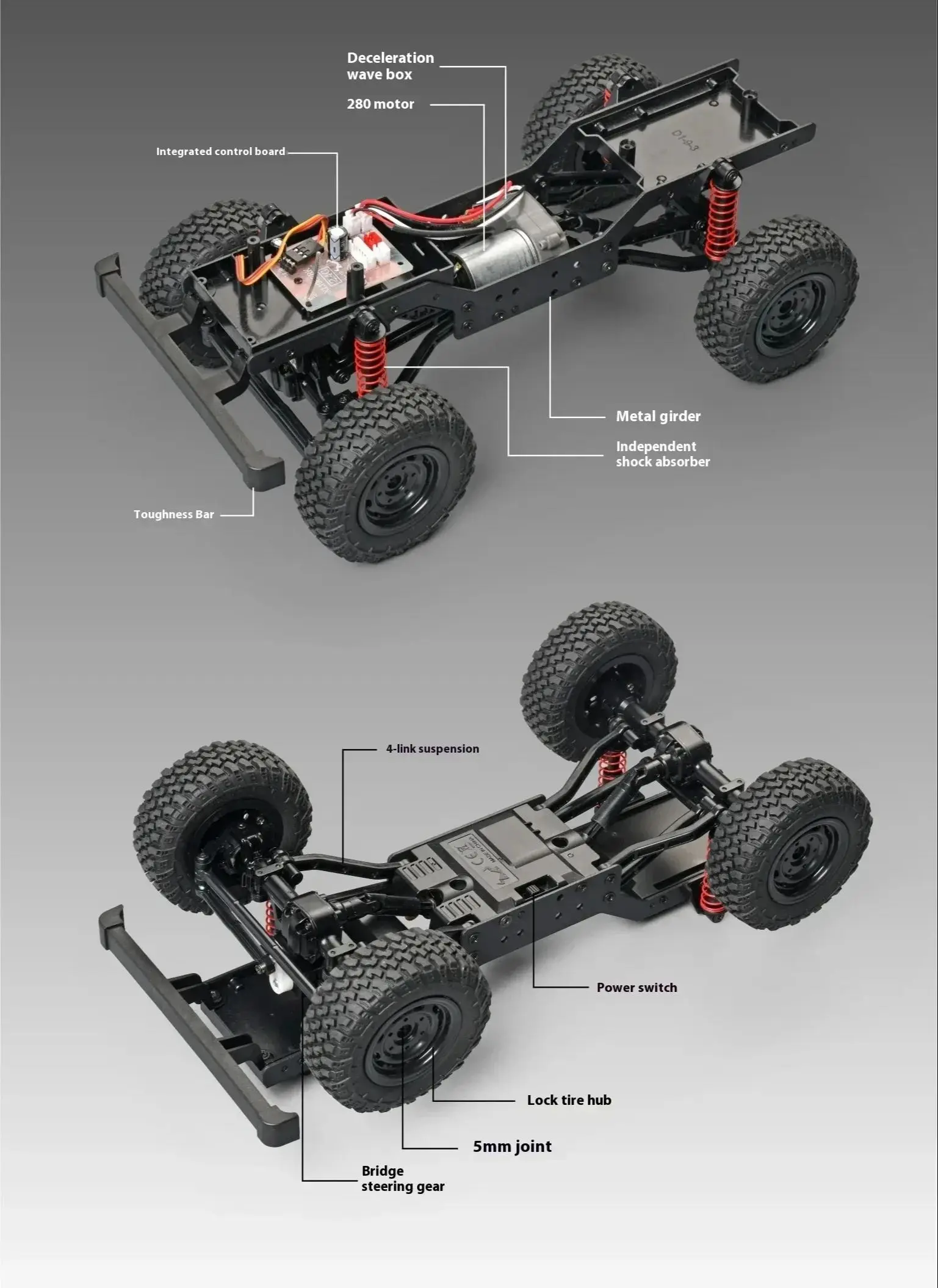 MN98 MN99S 1:12 RC 자동차 MN 모델 RTR 버전 클라이밍 디펜더 4WD RC 트럭 2.4G 무선 조종 자동차 오프로드 RC 장난감 어린이 선물