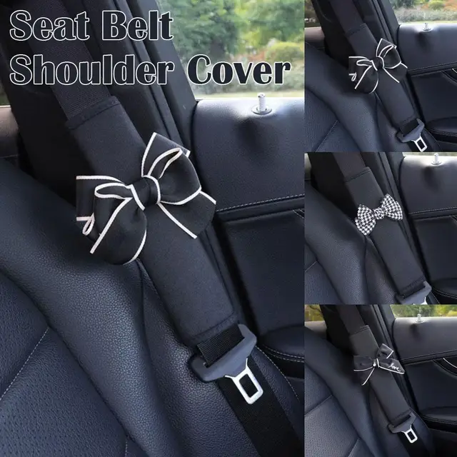 Protector Cinturon Coche 4 Almohadillas Para Cinturón De Seguridad