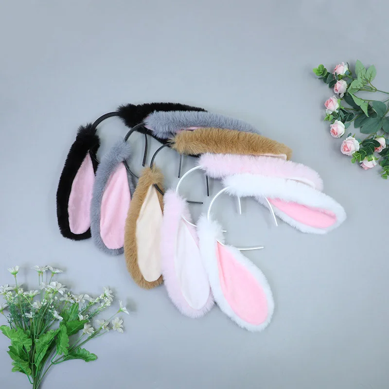 Diadema Peluda Para Disfraz, Halloween Y Cosplay, Niños Y Adultos