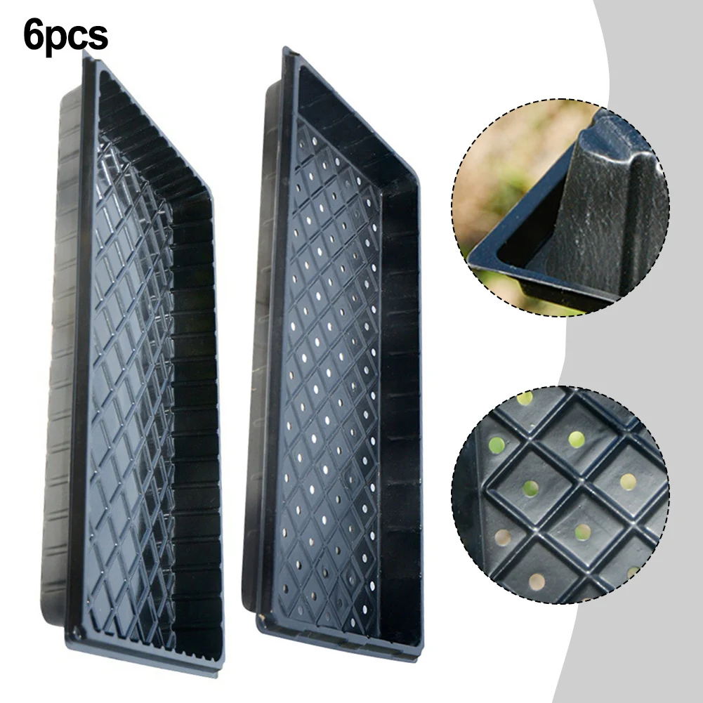 6Pcs Plant Germination Tray Growing Plate Plants Starter for Gardening Starting for Plant Germination Outdoor Living