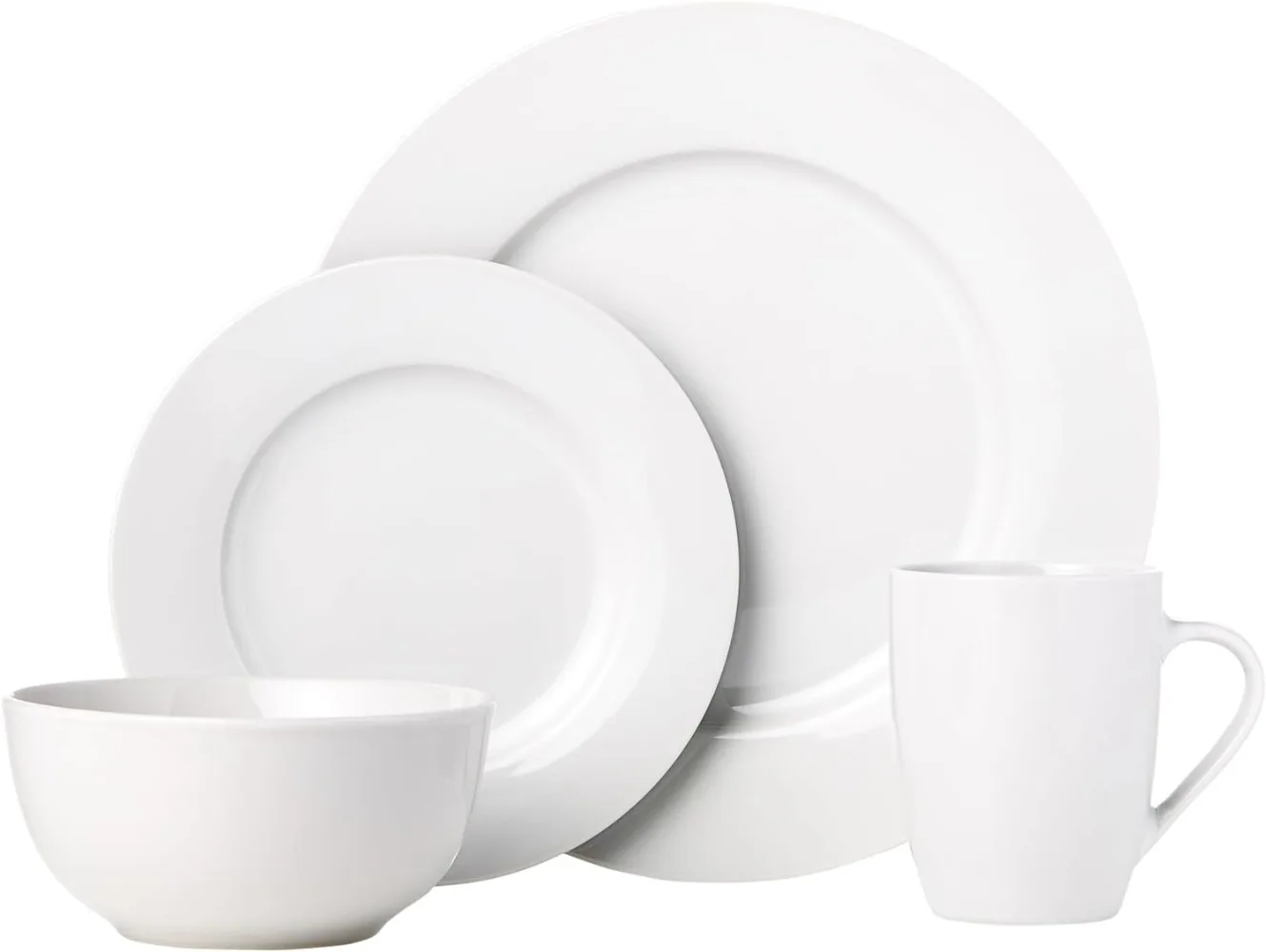 16pc Porcelain Kitchen Dinnerware Set 2