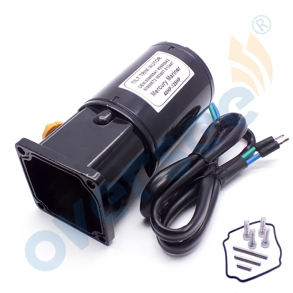 809885A1 Tilt Trim Motor For Mercury Mariner Outboard 40HP-125HP 809885A2 809885T2 893907 813447 Lester 10827