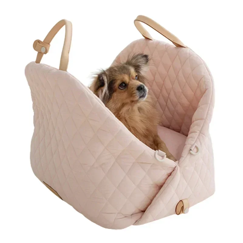 Luksusowa torba przenośna torba torba dla psa fotelik samochodowy łóżko turystyczne zewnętrzny i uprząż zmywalna torba dla szczeniaka dla Chihuahua Yorkie