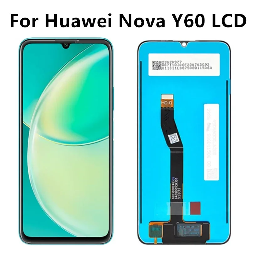 

6.6 Inch For Huawei Nova Y60 LCD Touch Screen Digitizer Assembly WKG-LX9 Display Free Shipping With Tools