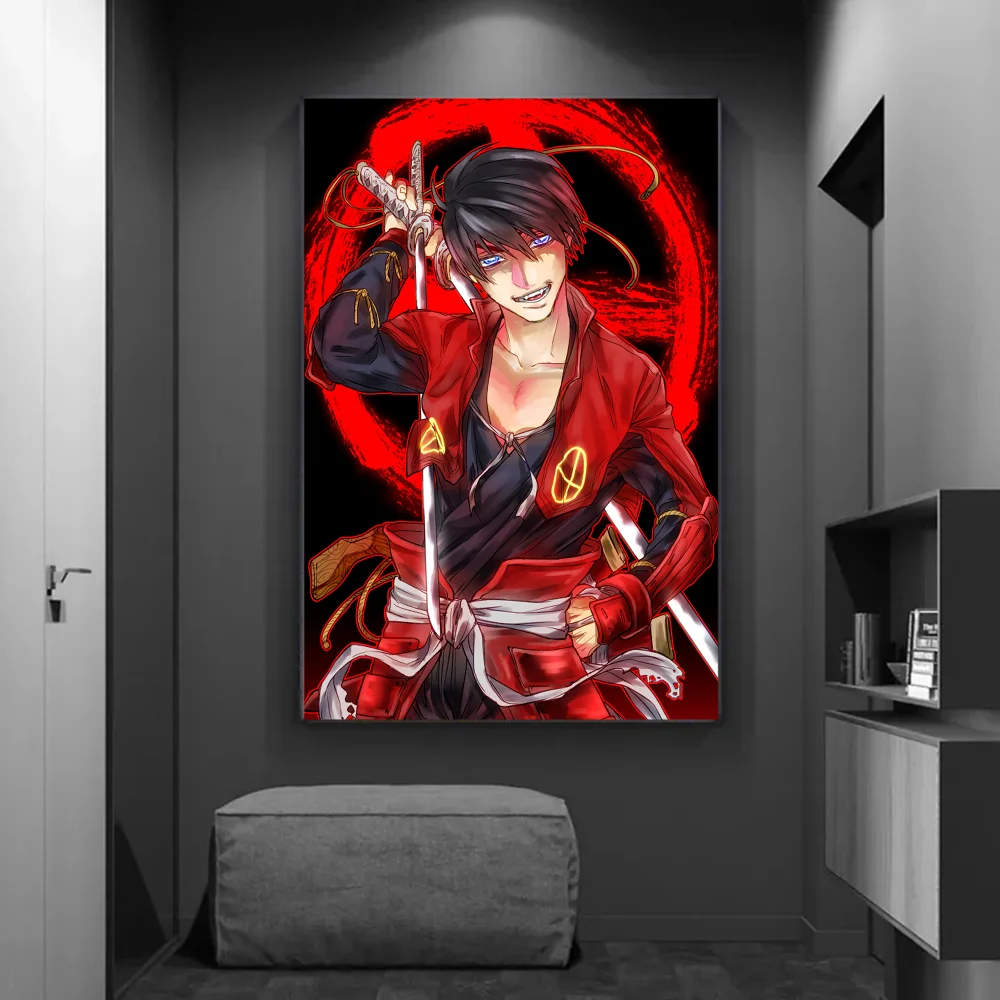 DRIFTERS 클래식 빈티지 포스터 장식 그림, 벽 예술, 흰색 크래프트 종이, 카와이 방 장식