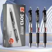 4/8 High appearance level neutral pens 0.38mm smooth writing grip comfortable Student pens Study stationery/office supplies Back 1